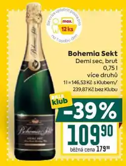 Billa Bohemia Sekt nabídka