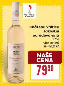 Billa Château Valtice jakostní odrůdová vína nabídka