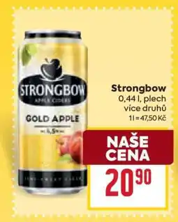 Billa Strongbow nabídka