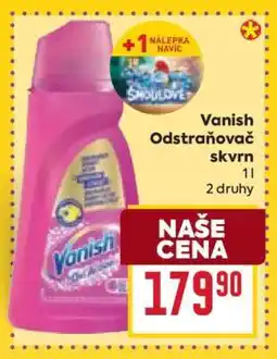 Billa Vanish Odstraňovač skvrn nabídka
