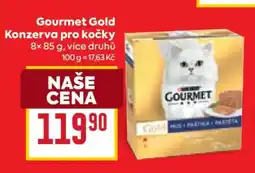 Billa GOURMET GOLD Konzerva pro kočky nabídka