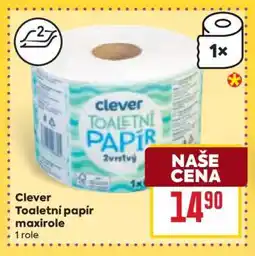 Billa Clever Toaletní papír maxirole nabídka