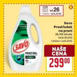 Billa Savo Prostředek na praní nabídka
