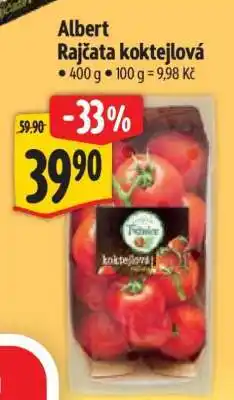 Albert Albert Rajčata koktejlová nabídka