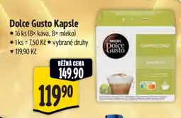 Albert Dolce Gusto kapsle nabídka