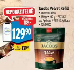 Albert Jacobs Velvet refill nabídka