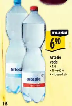 Albert Artesie Voda nabídka