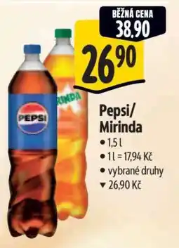 Albert Pepsi, Mirinda nabídka