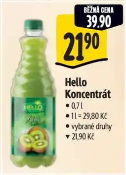 Albert Hello koncentrát nabídka