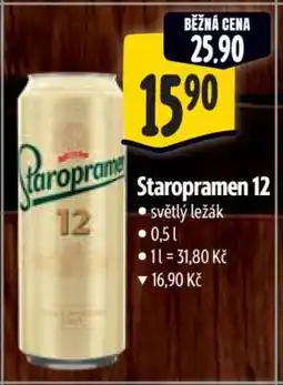 Albert Staropramen 12 nabídka