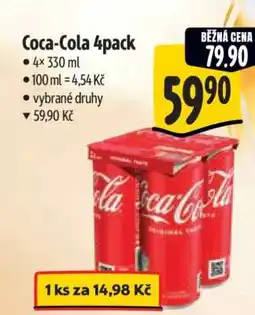 Albert Coca-Cola 4pack nabídka