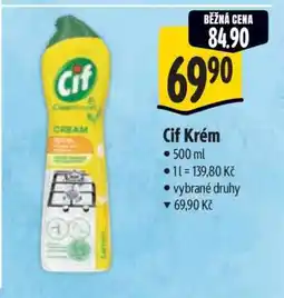 Albert Cif krém nabídka