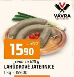 Terno Lahůdkové jaternice nabídka