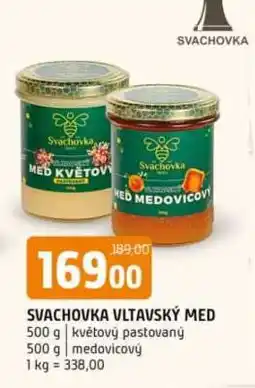 Terno SVACHOVKA VLTAVSKÝ MED nabídka