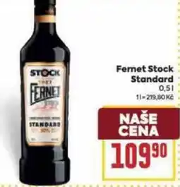 Billa Fernet Stock Standard nabídka