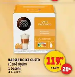 Penny Market Kávové kapsle dolce gusto nabídka