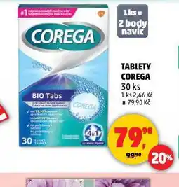 Penny Market Corega čisticí tablety nabídka