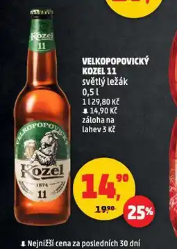 Penny Market Pivo velkopopovický kozel nabídka