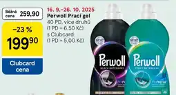 Tesco Perwoll Prací gel nabídka