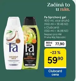 Tesco Fa Sprchový gel nabídka