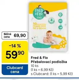 Tesco Fred & Flo Přebalovací podložka nabídka
