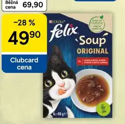 Tesco Felix Polévky pro kočky nabídka