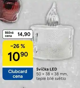 Tesco Svíčka LED nabídka