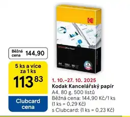 Tesco Kodak Kancelářský papír nabídka