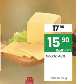 Kubík potraviny Gouda 48% nabídka