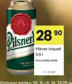 Kubík potraviny Pilsner Urquell nabídka