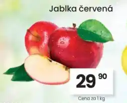 Kubík potraviny Jablka červená nabídka