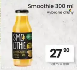 Kubík potraviny Smoothie nabídka