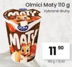 Kubík potraviny OLMA Olmíci Maty nabídka