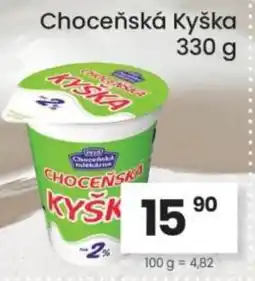 Kubík potraviny Choceňská Kyška nabídka