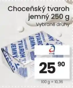 Kubík potraviny Choceňský tvaroh jemný nabídka