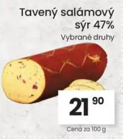 Kubík potraviny Tavený salámový sýr 47% nabídka