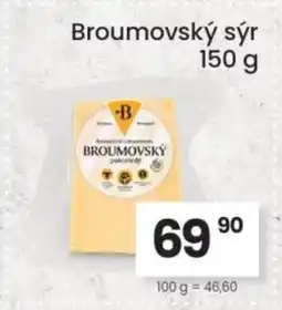 Kubík potraviny Broumovský sýr nabídka
