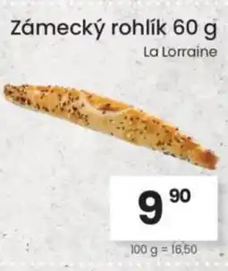 Kubík potraviny Zámecký rohlík nabídka