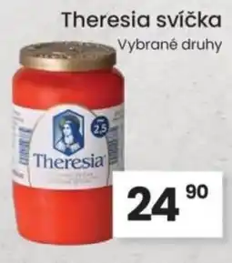 Kubík potraviny Theresia svíčka nabídka