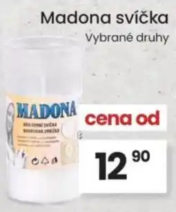 Kubík potraviny Madona svíčka nabídka