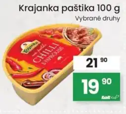 Kubík potraviny Krajanka paštika nabídka