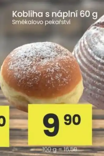 Kubík potraviny Kobliha s náplní nabídka