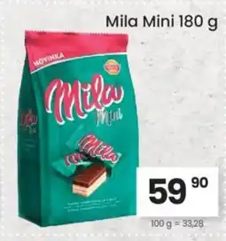 Kubík potraviny Mila Mini nabídka