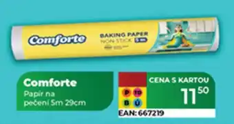 Tamda Foods Comforte Papír na pečení nabídka