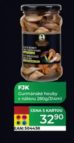 Tamda Foods FJK Gurmánské houby v nálevu nabídka