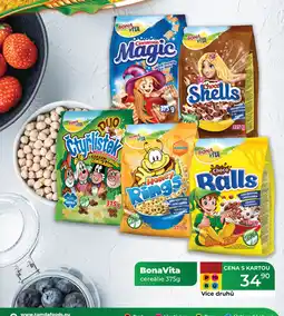 Tamda Foods BONAVITA cereálie nabídka