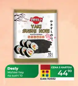 Tamda Foods Desly Mořské řasy na sushi 10 nabídka