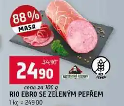 Terno RIO EBRO SE ZELENÝM PEPŘEM 100 g nabídka
