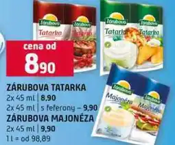 Terno ZÁRUBOVA TATARKA, MAJONÉZA 2x45 ml nabídka