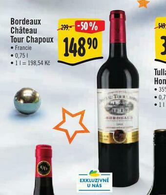 Jip Bordeaux chateau tour chapoux nabídka